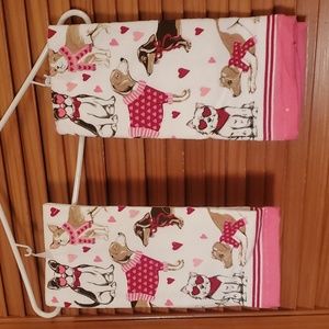 Set of two Valentines Kitchen Towels